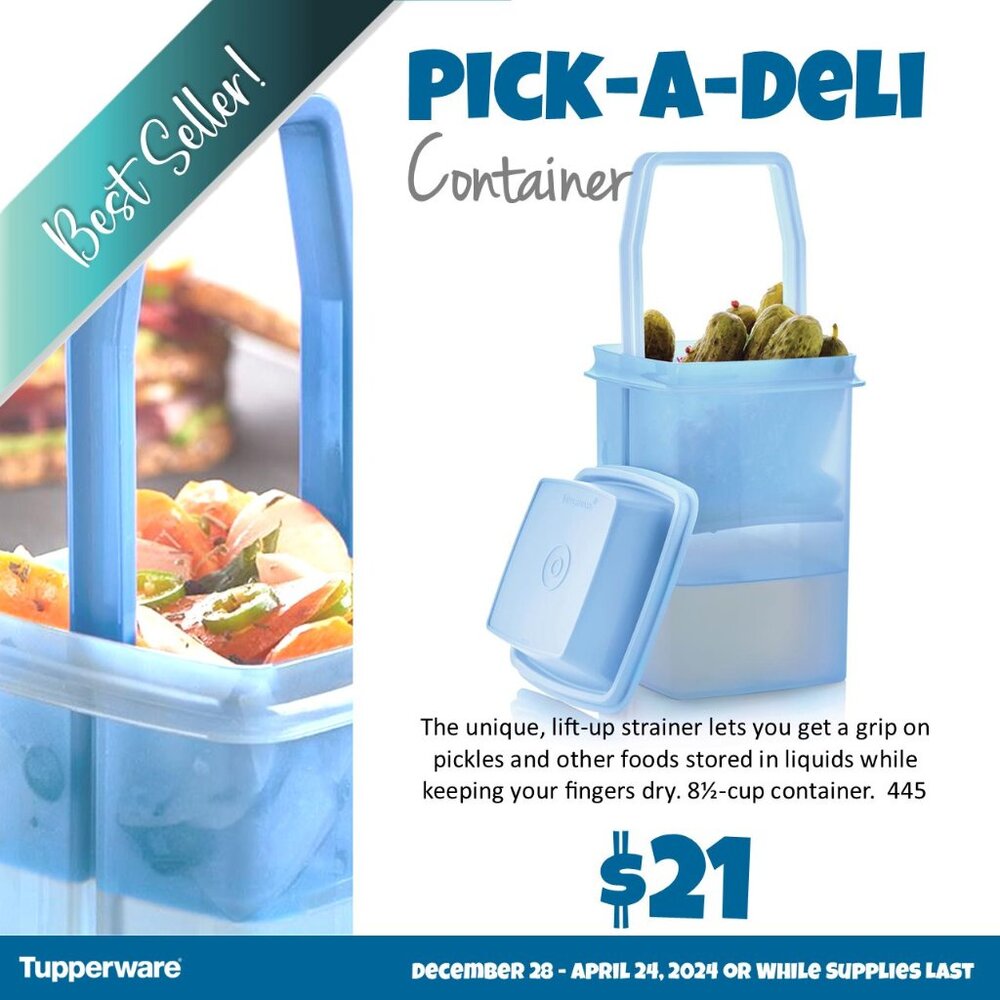 NIP Tupperware Pick a Deli